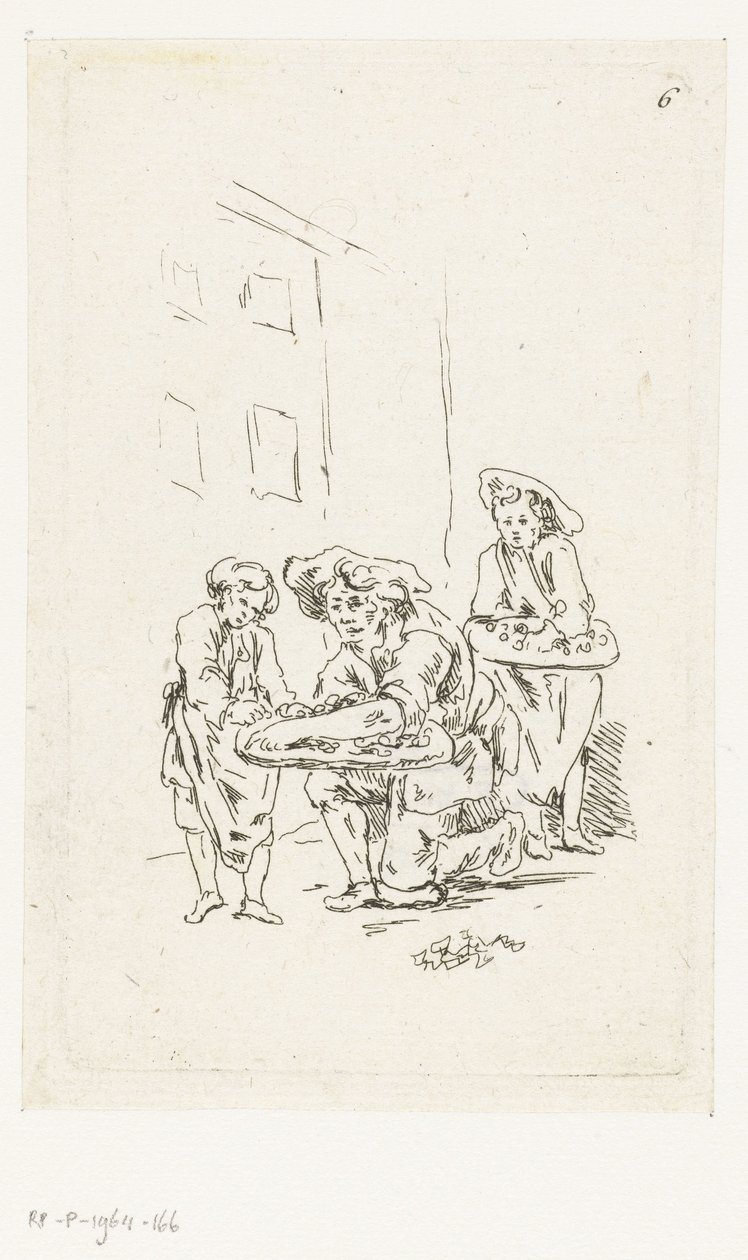 To gateselgere av François Boucher