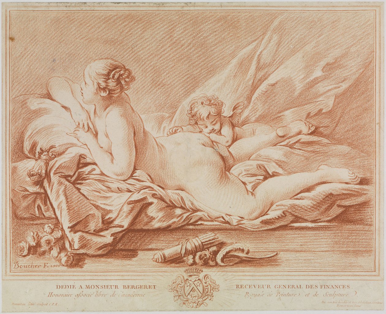 Venus og Amor av François Boucher