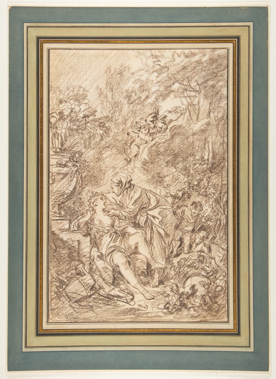 Vertumnus og Pomona av François Boucher