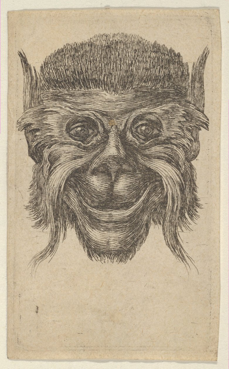 Monkey Mask, fra Divers Masques, ca. 1635-45. av Francois Chauveau