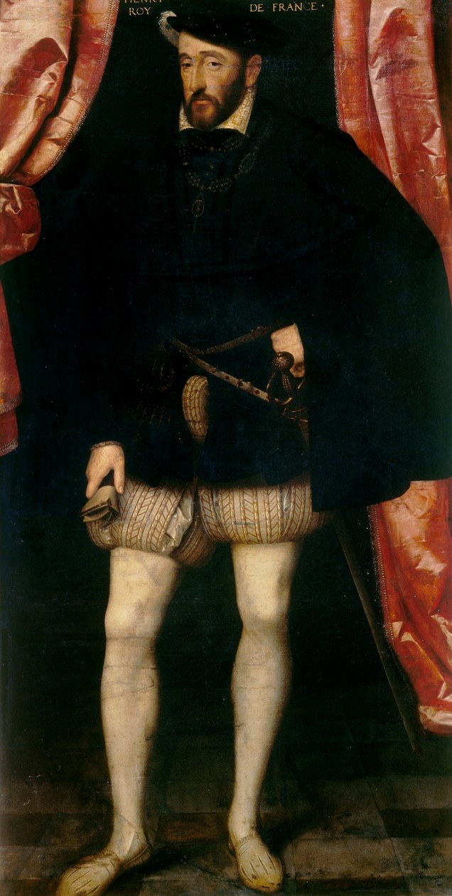 Portrett av Henri II av Frankrike av François Clouet