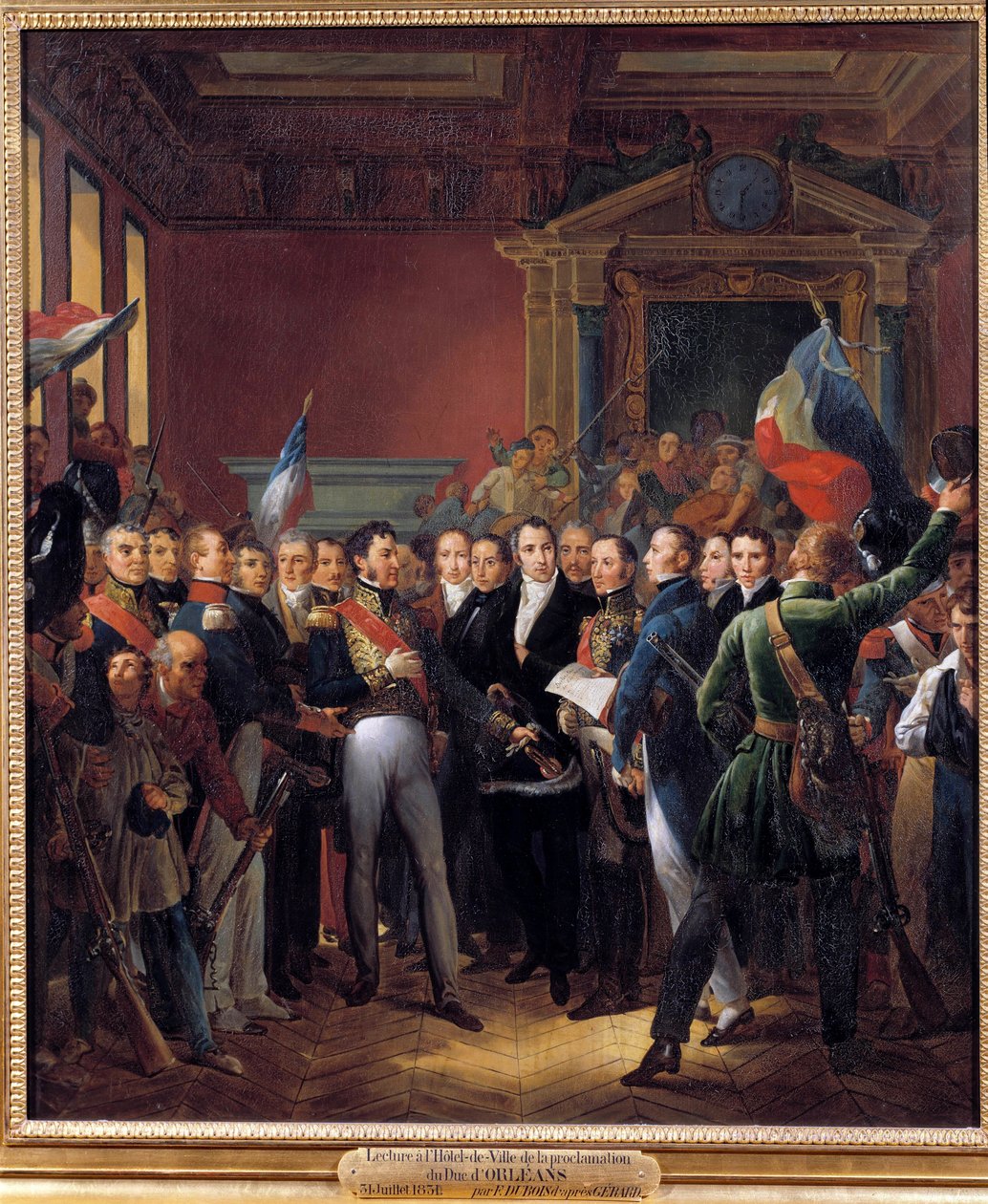 Episode av revolusjonen i 1830, dag i juli: generalløytnanten til Louis-Philippe d