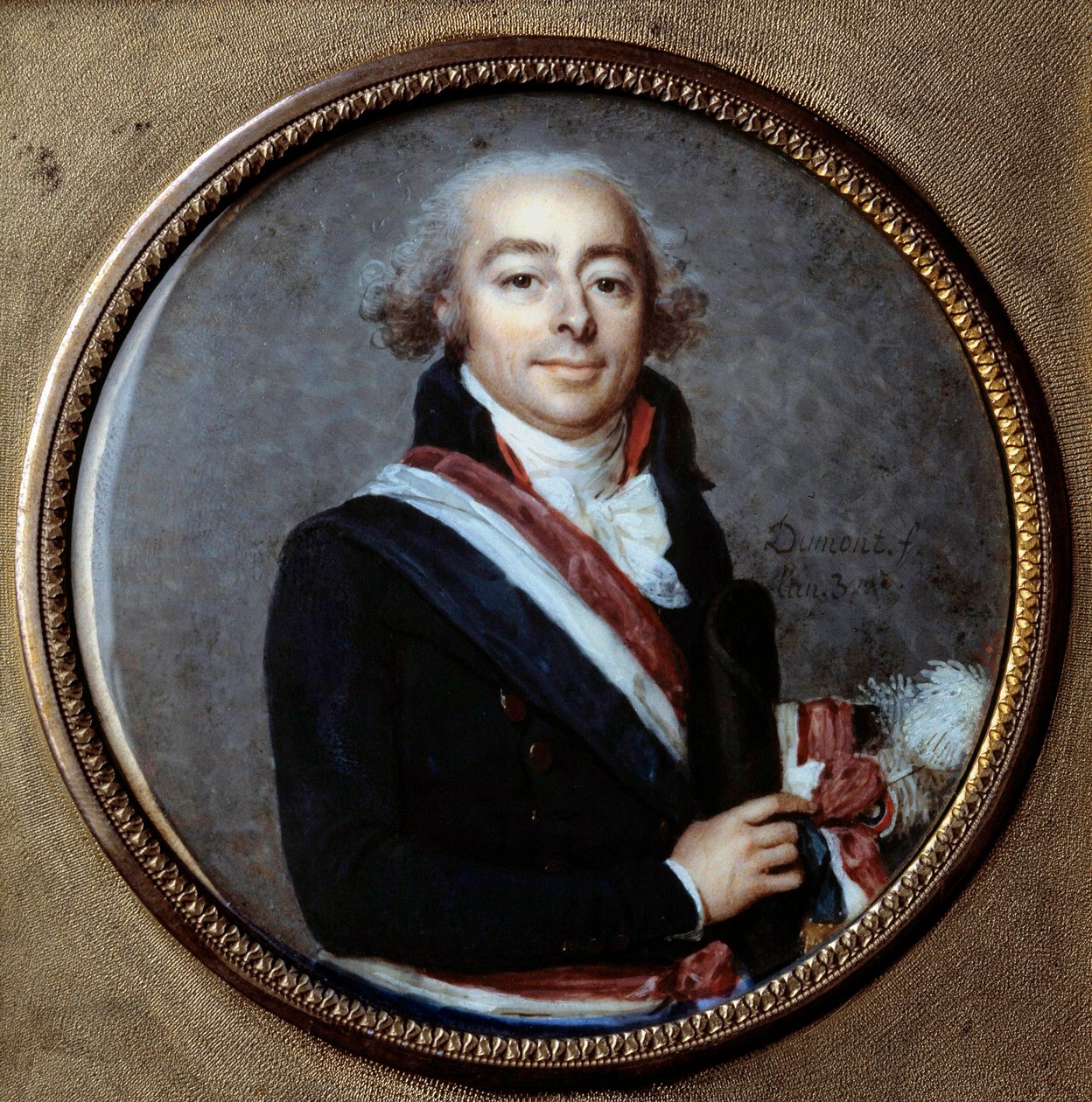Fransk revolusjon: "" Portrett av grev Francois Antoine Boissy d