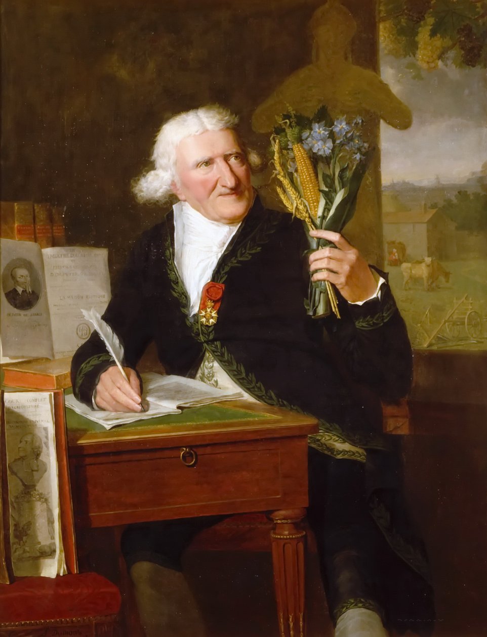 Portrett av Antoine-Augustin Parmentier 1737-1813 av Francois Dumont