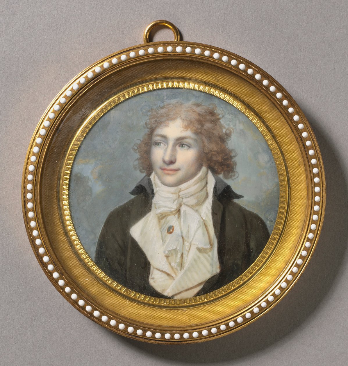 Portrett av en mann, 1794-1795. av Francois Dumont