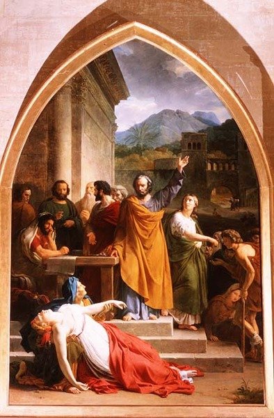 Safiras død av Francois Edouard Picot