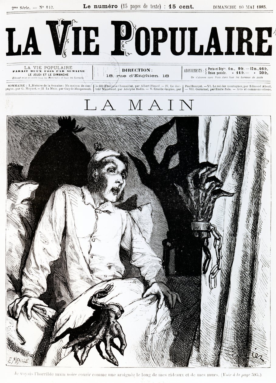 The Hand, forside av 