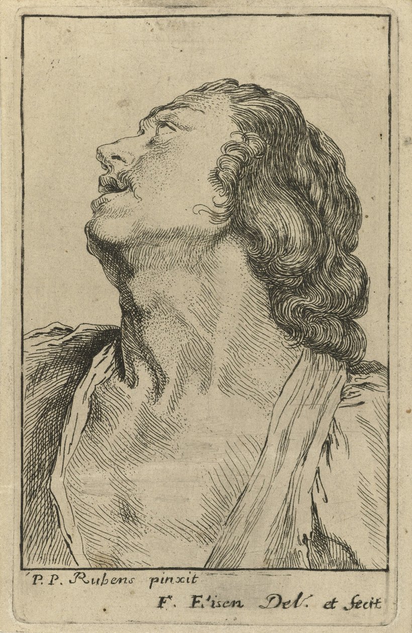 Byste av en ung mann av Francois Eisen