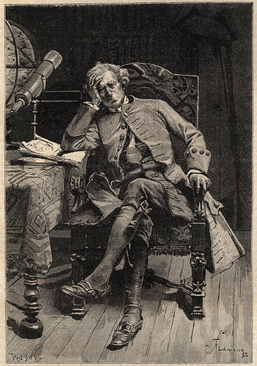Guy Mannering - 19th century illustration for Walter Scott