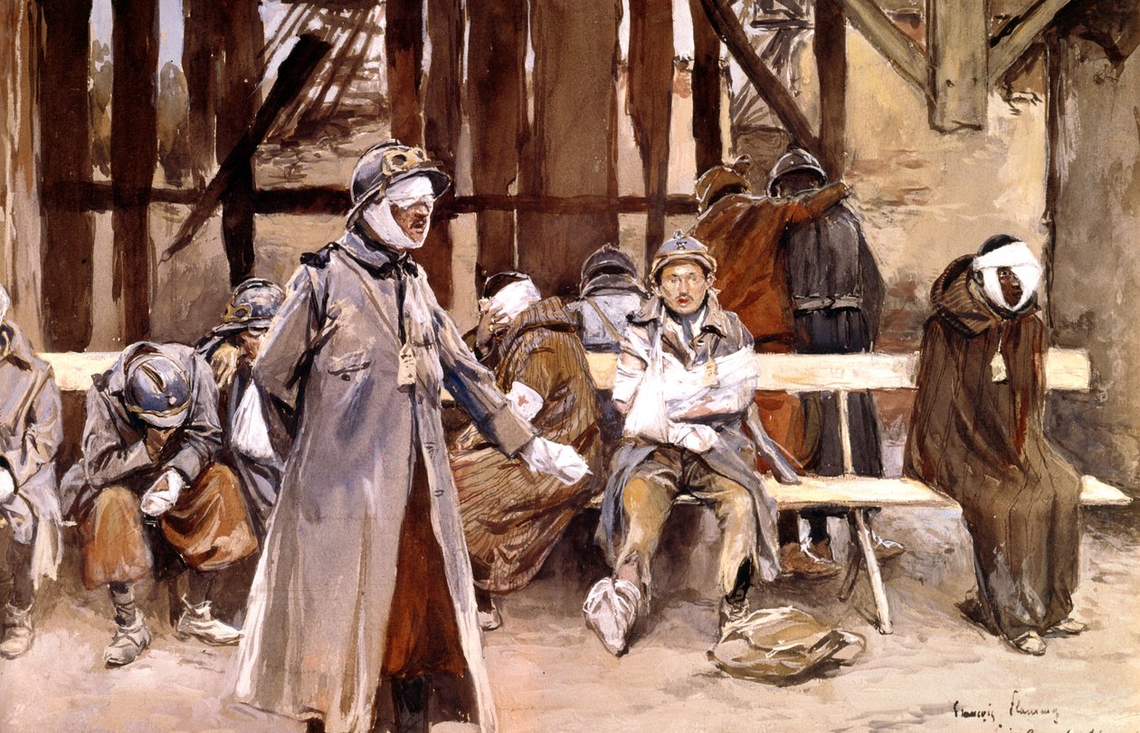 Landssykehuset av Francois Flameng