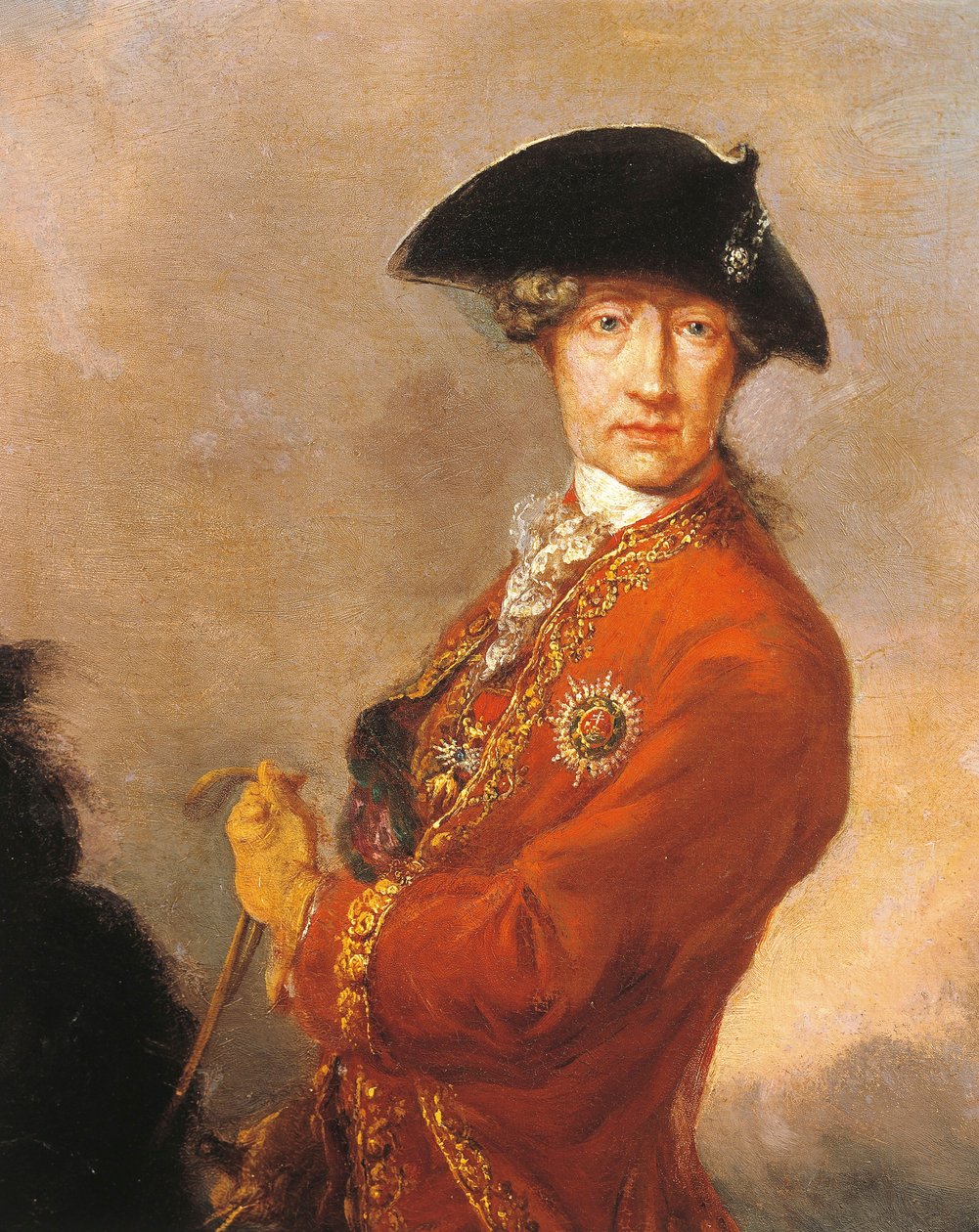 Portrett av prins Wenzel Anton Furst Kaunitz-Rietberg (olje på lerret) av Francois Giuseppe Casanova