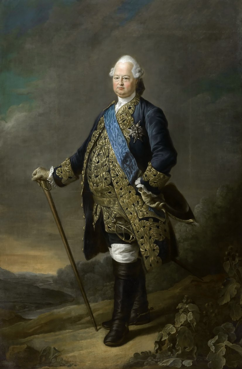 Louis de Bourbon-Condé, greve av Clermont av Francois Hubert Drouais