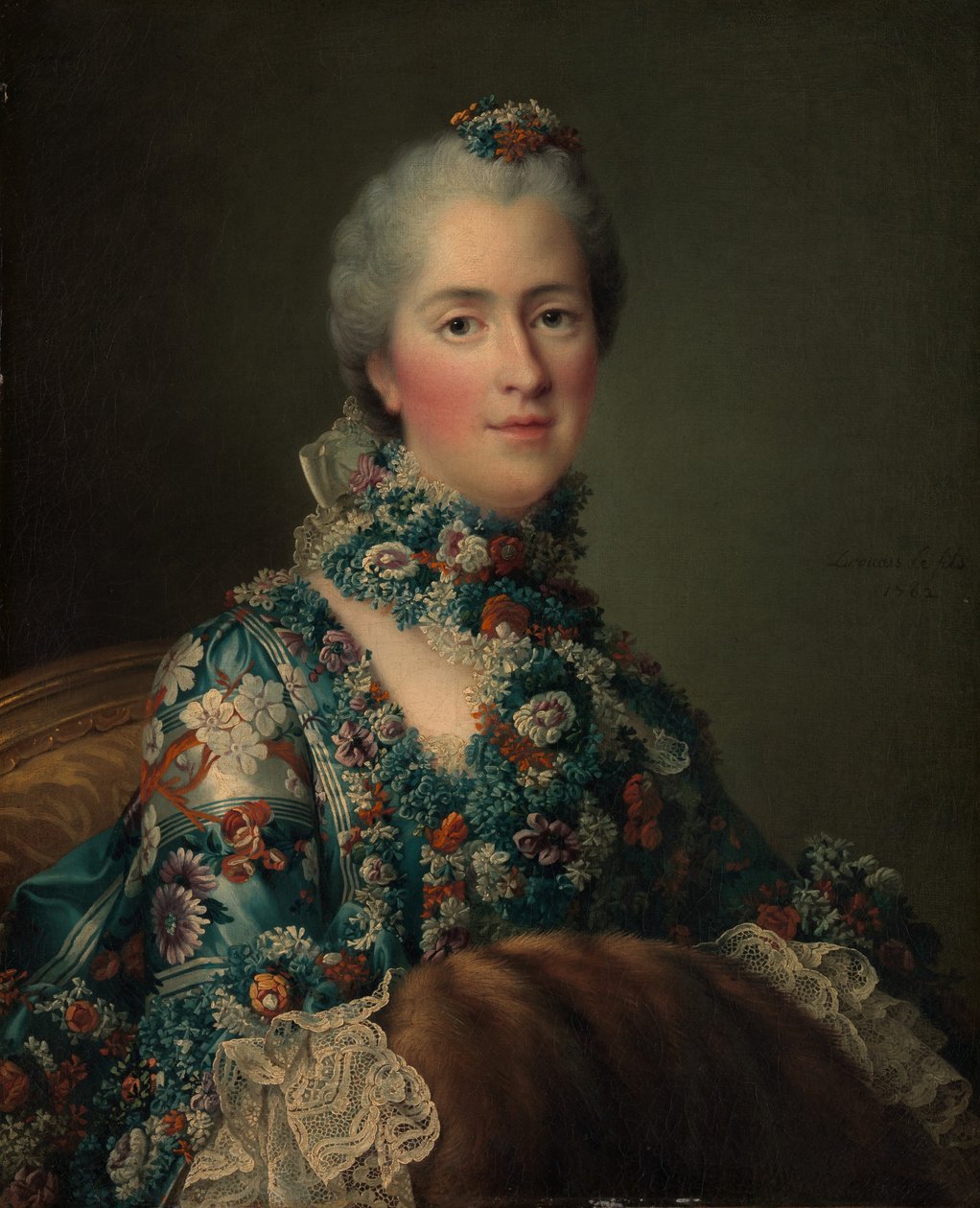 Madame Sophie av Frankrike 1734-1782, 1762. av Francois Hubert Drouais