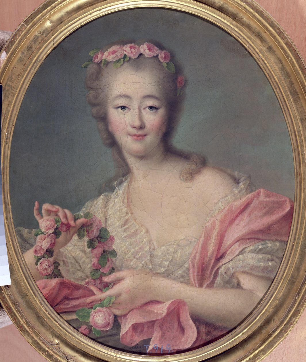 Madame du Barry av Francois Hubert Drouais