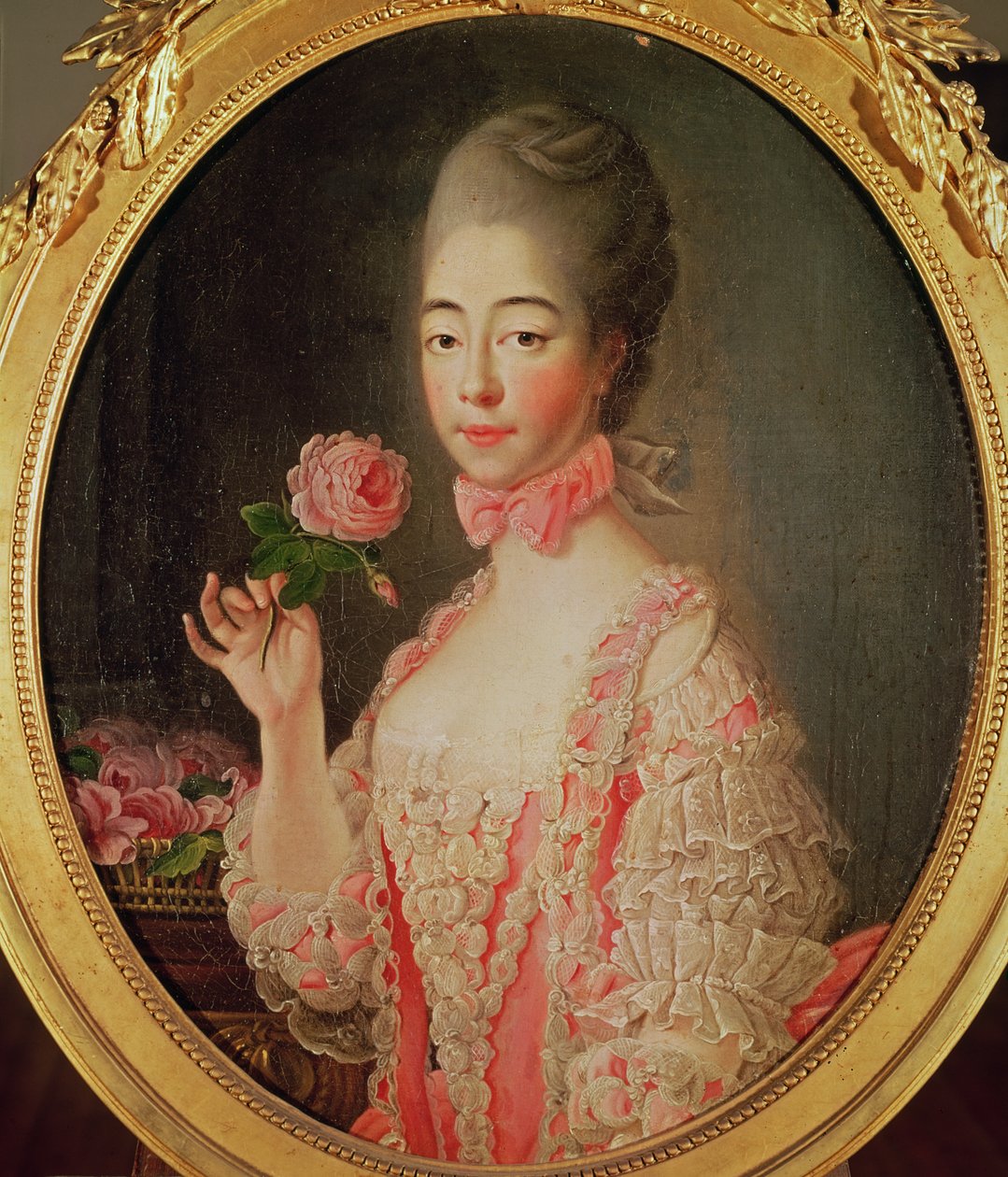 Marie-Josephine Louise de Savoie (1753-1810) grevinne av Provence av Francois Hubert Drouais