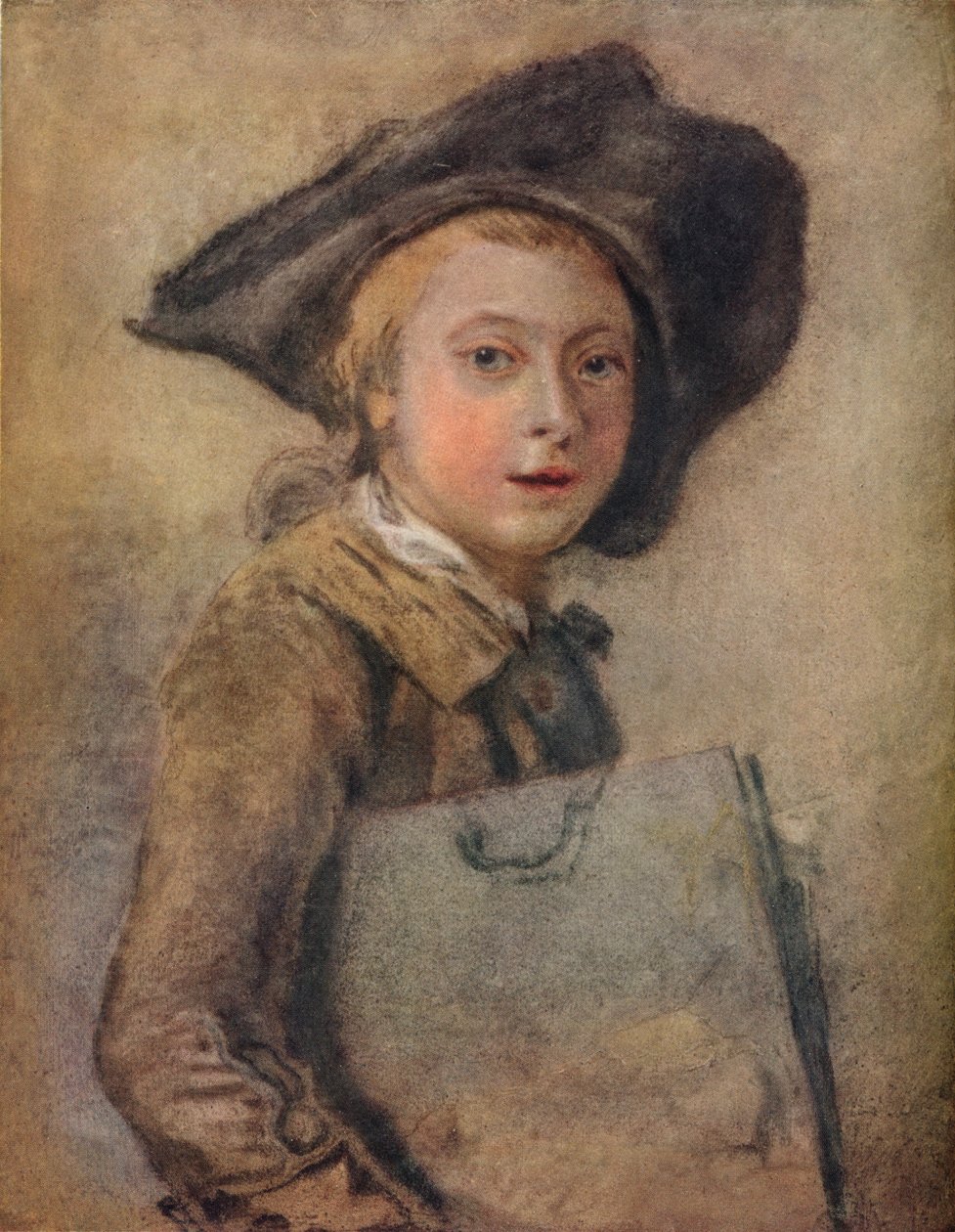 Portrett av kunstneren som en ung mann, 1916 av Francois Hubert Drouais