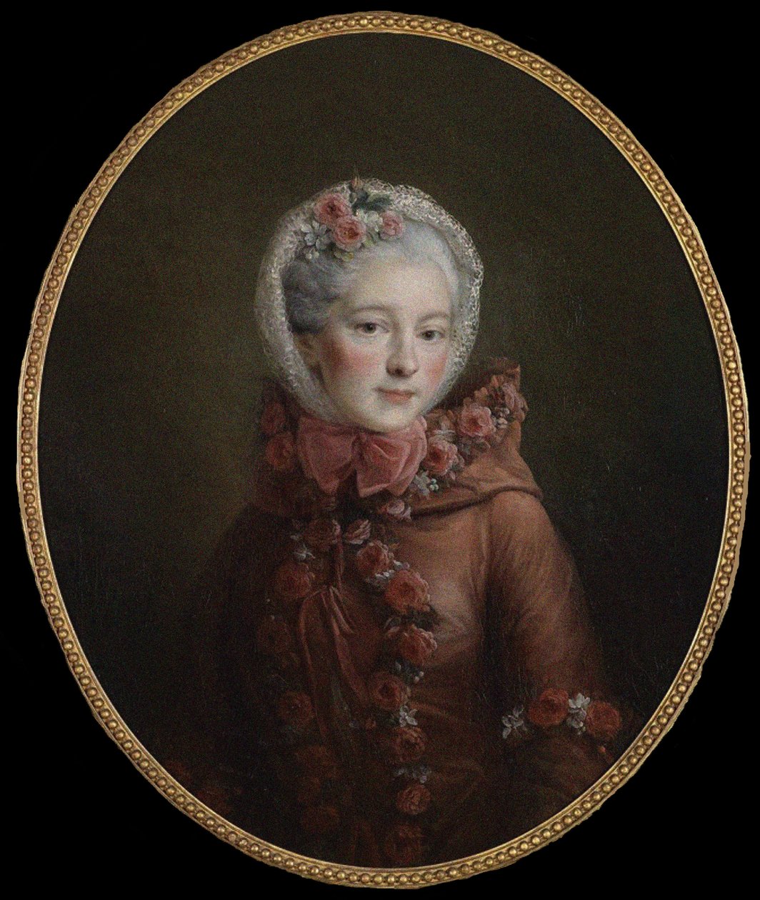 Portrett av prinsesse Natalya Petrovna Galitzine 1741-1837, 1760 av Francois Hubert Drouais