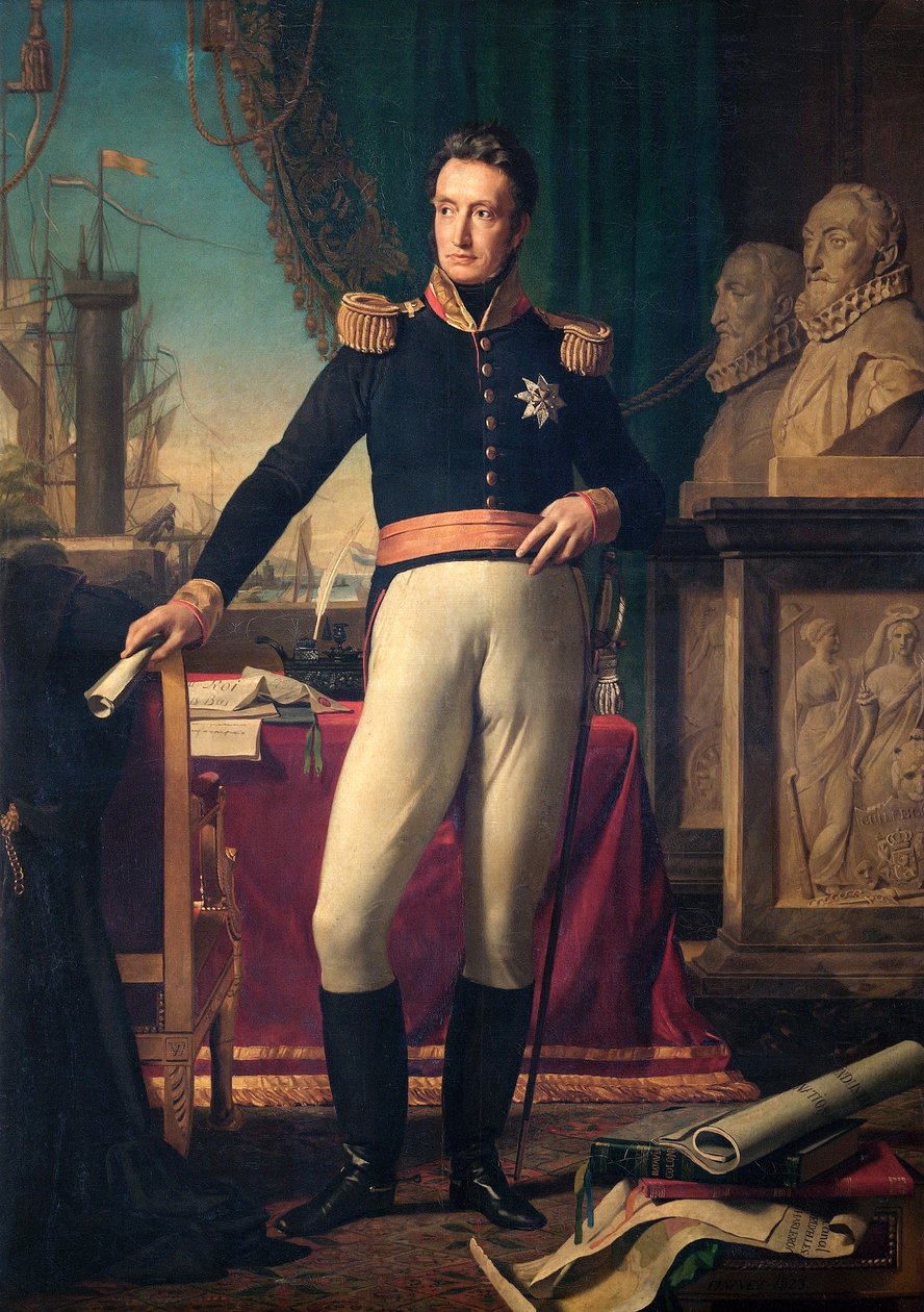 William I (olje på lerret) av François Joseph Navez