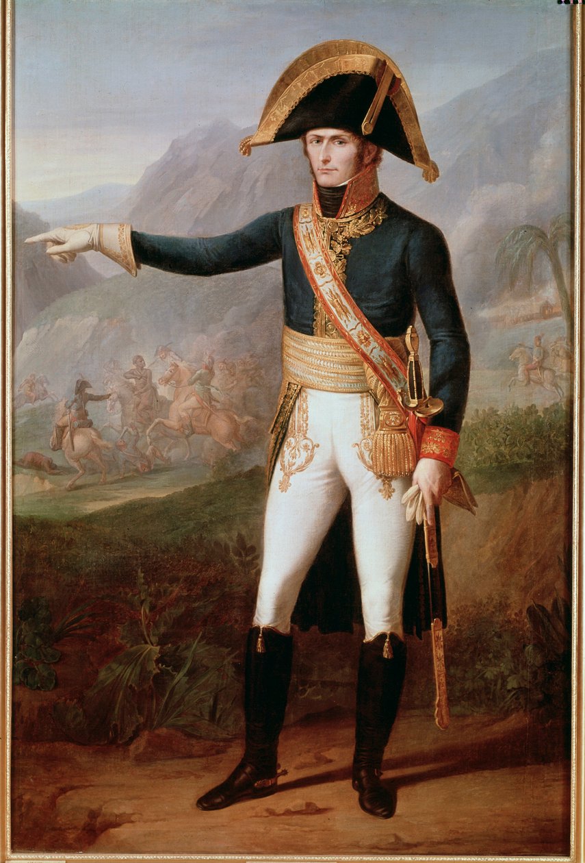 Charles Emmanuel Leclerc, sjef for Armee ved Santo Domingo (olje på lerret av Francois Josephe Kinson