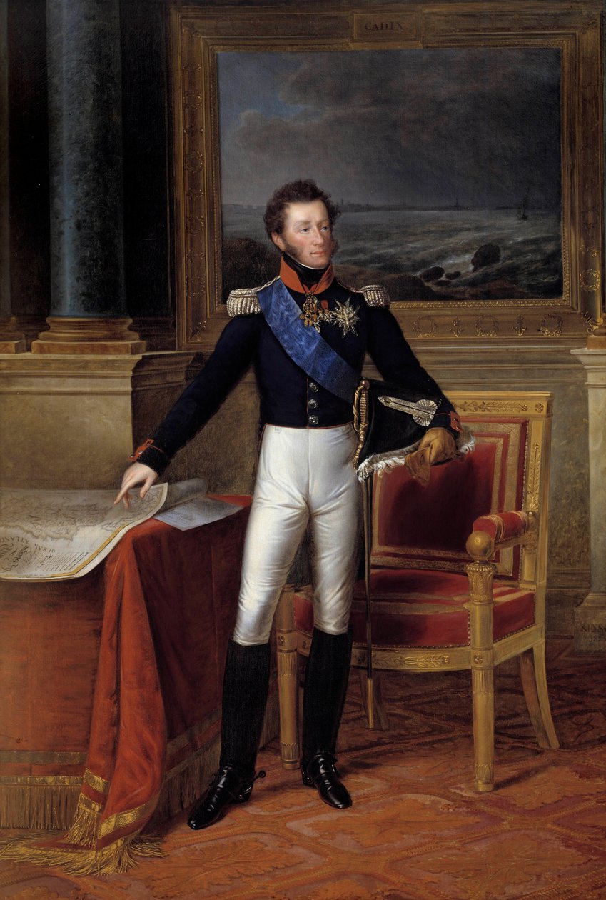 Portrett til fots av Louis Antoine d