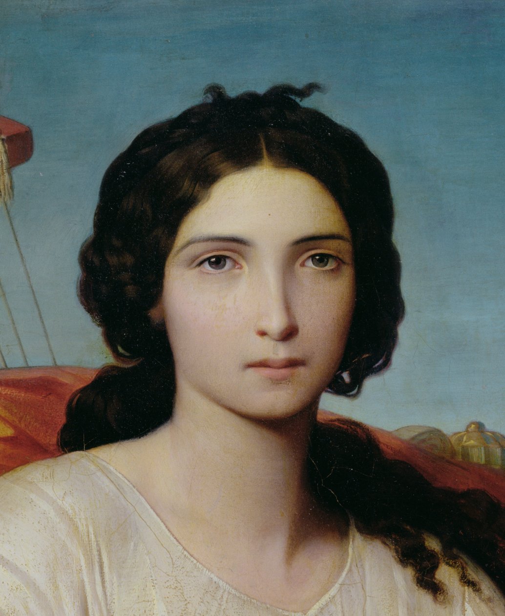 Esther som en Odalisque, detalj, 1844 av Francois Leon Benouville