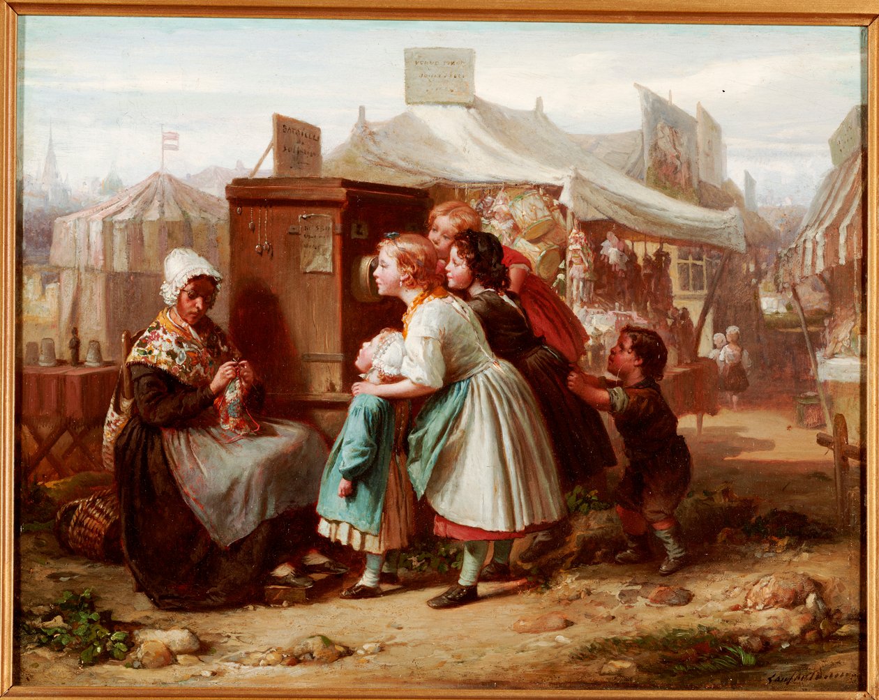 The Peep Show av Francois Louis Lenfant