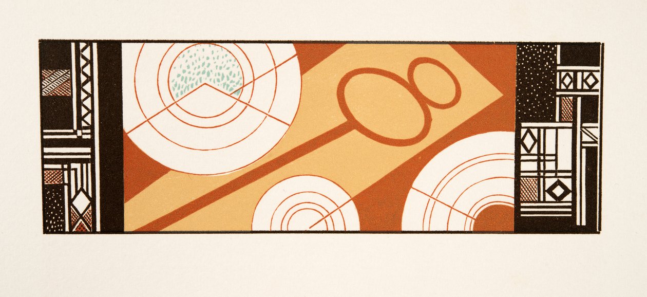 Grafisk illustrasjon fra Prometheus Enchained av Aeschylus, pub. 1941 (stensiltrykk) av Francois Louis Schmied