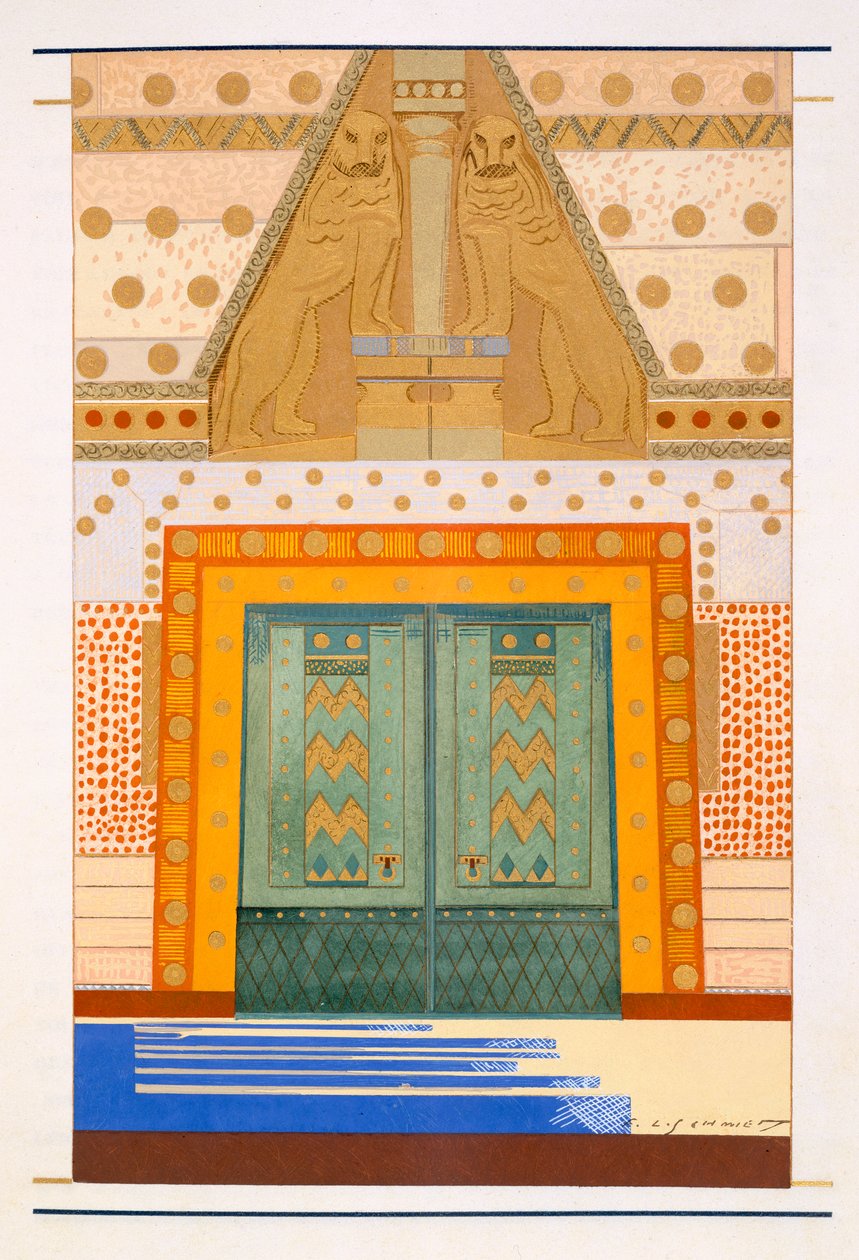 The Gateway of Troy, en illustrasjon fra 