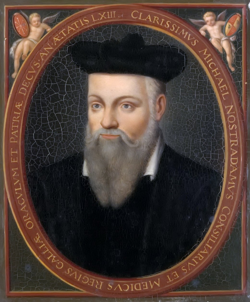 Michel de Nostredame, kalt Nostradamus 1503-1566 av Francois Marius Granet