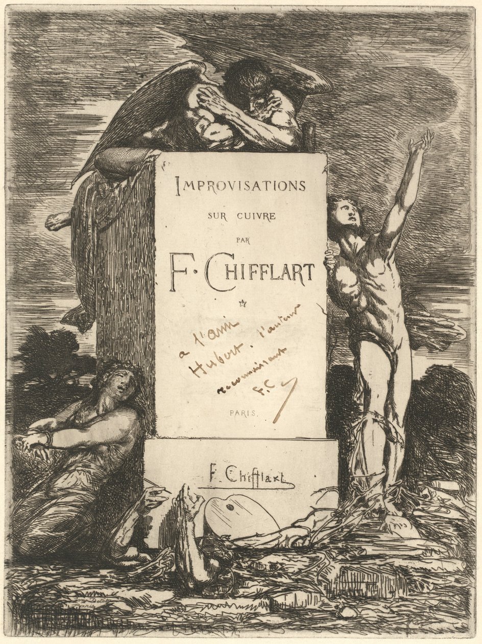 Frontispice av Francois Nicolas Chifflart