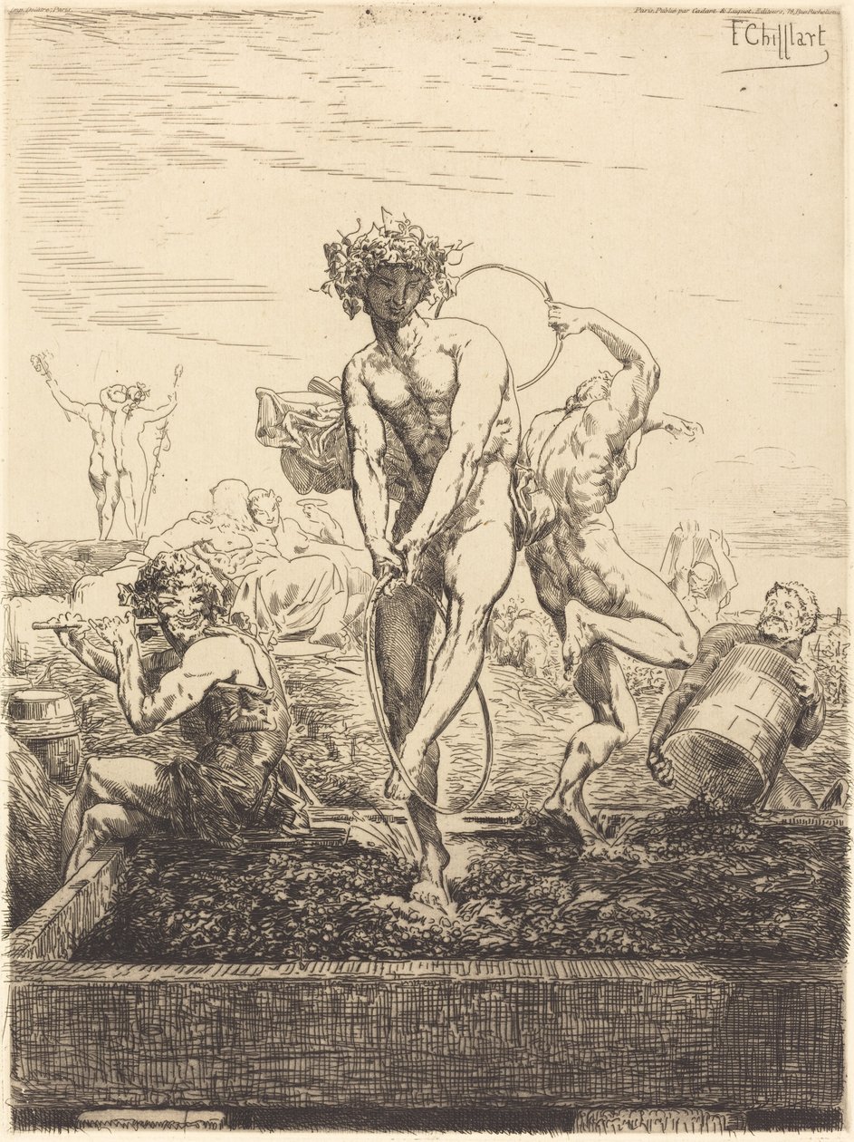 Druehøst av Francois Nicolas Chifflart