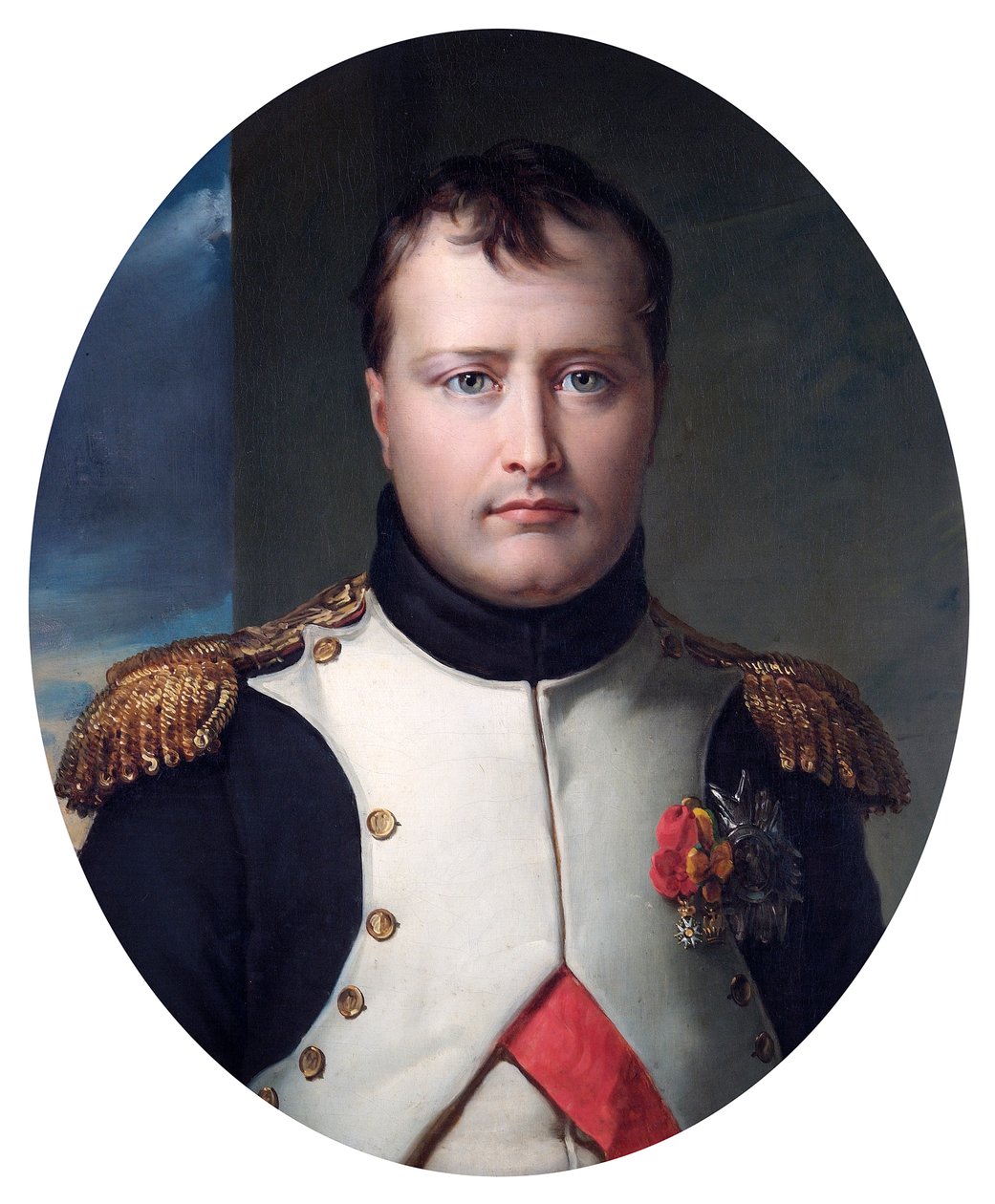 Napoleon Bonaparte, keiser, før 1830 (olje på lerret) av Francois Pascal Simon (after) Gerard