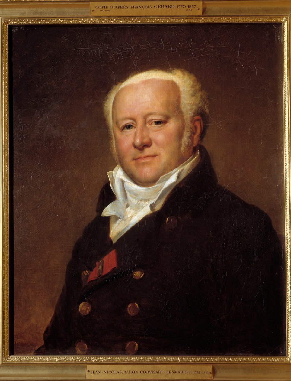 Portrett av Baron Jean Nicolas Corvisart-Desmaretz (Corvisart Desmaretz av Baron François Pascal Simon Gérard