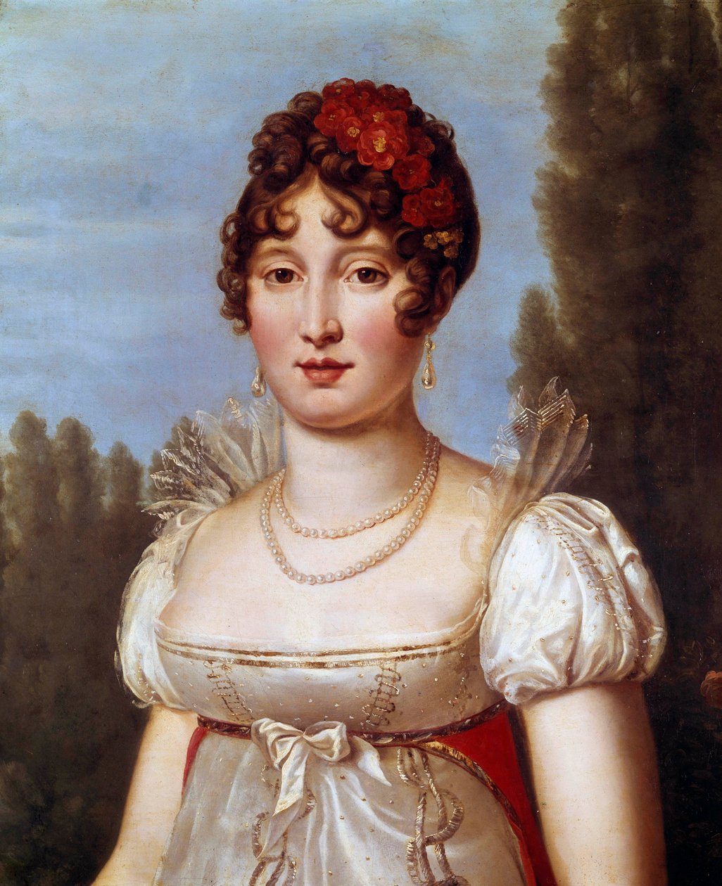 Portrett av Caroline Murat (1782-1839) etter Bonaparte Maleri av Francois Gerard (1770-1837) Paris fra 1800-tallet, Musee Marmottan av Baron François Pascal Simon Gérard