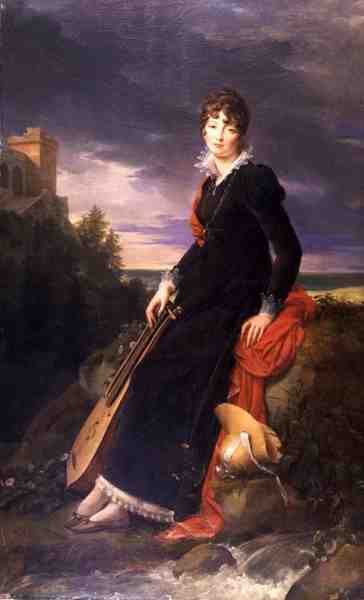 Portrett av Catherine Starzenska, ca. 1804 (olje på lerret) av Baron François Pascal Simon Gérard