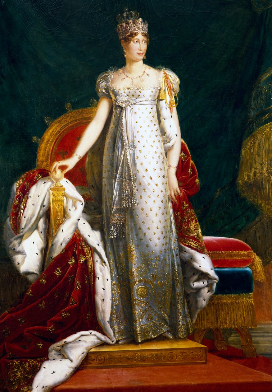 Portrett av Marie Louise, keiserinne av Frankrike, av Baron Francois Gerard, maleri av Baron François Pascal Simon Gérard