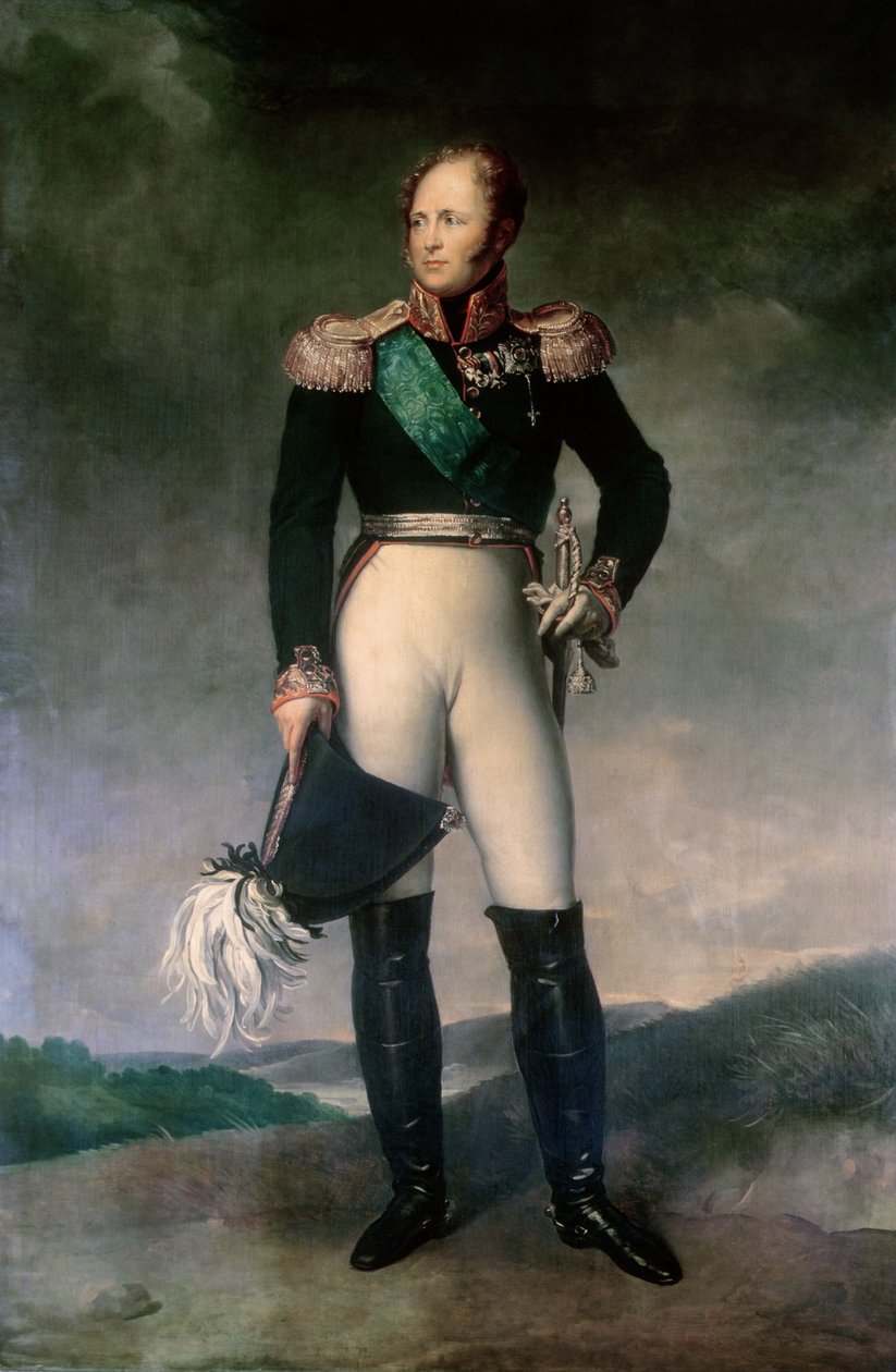 Alexander I av Russland av Francois Pascal Simon Gerard