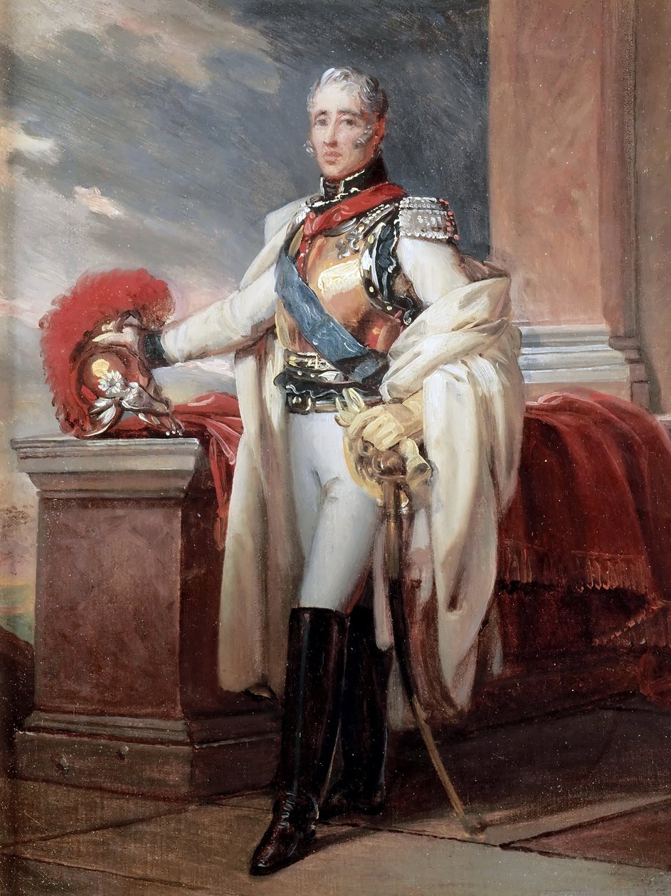 Charles-Philippe av Frankrike, greve av Artois 1757-1836 av Francois Pascal Simon Gerard