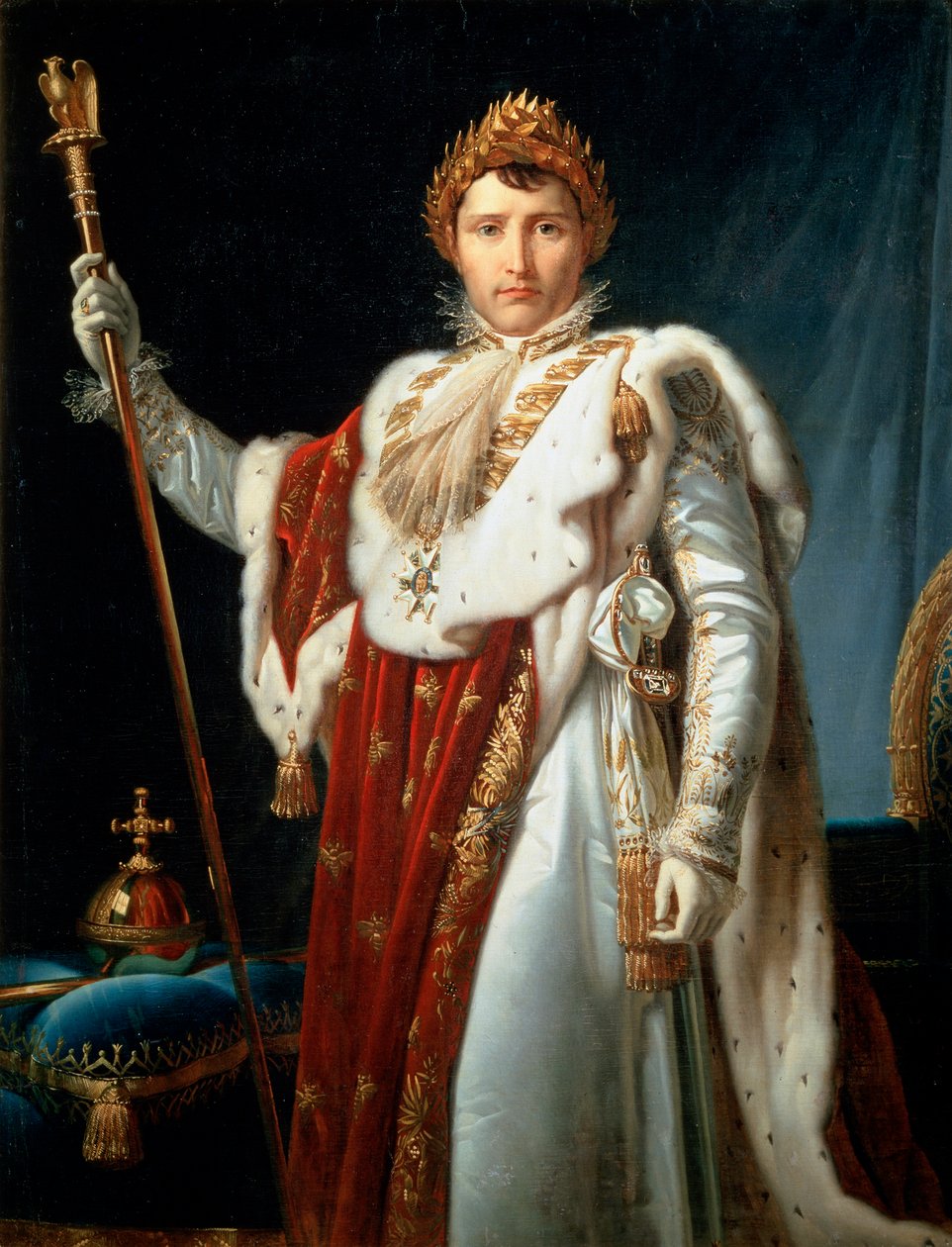Portrett av keiser Napoléon I Bonaparte, c1804 av Francois Pascal Simon Gerard