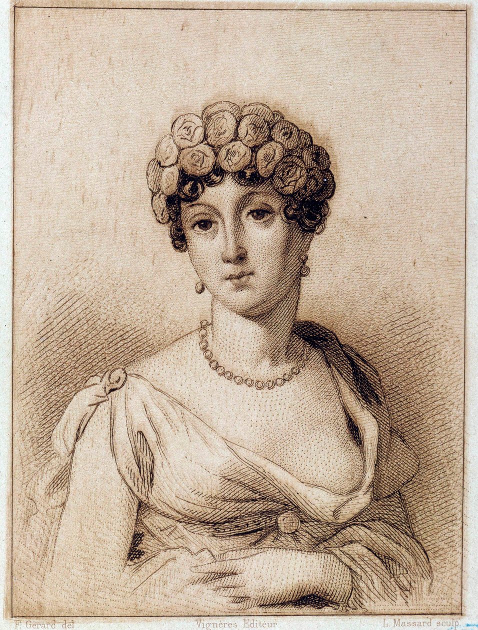 Portrett av Madame Tallien, de Cabarrus vår Frue av Thermidor av Francois Pascal Simon Gerard