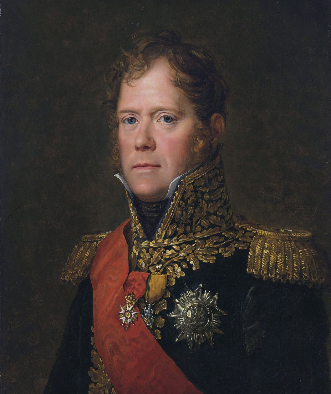 Portrett av marskalk Michel Ney 1769-1815, ca 1805 av Francois Pascal Simon Gerard