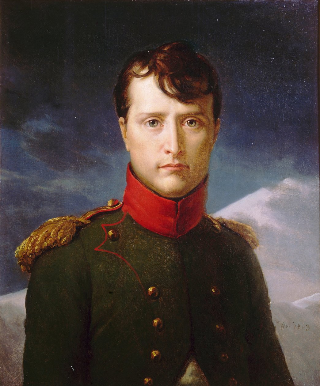 Portrett av Napoleon Bonaparte som første konsul, 1803 av Francois Pascal Simon Gerard