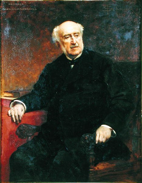 Francois-Jules Simon-Suisse (1814-96) 1894 av Francois Schommer