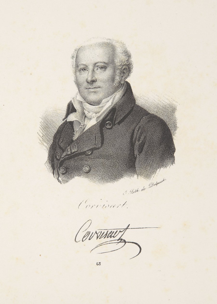 Jean Nicolas Corvisart (1755-1821), lege av Francois Seraphin Delpech
