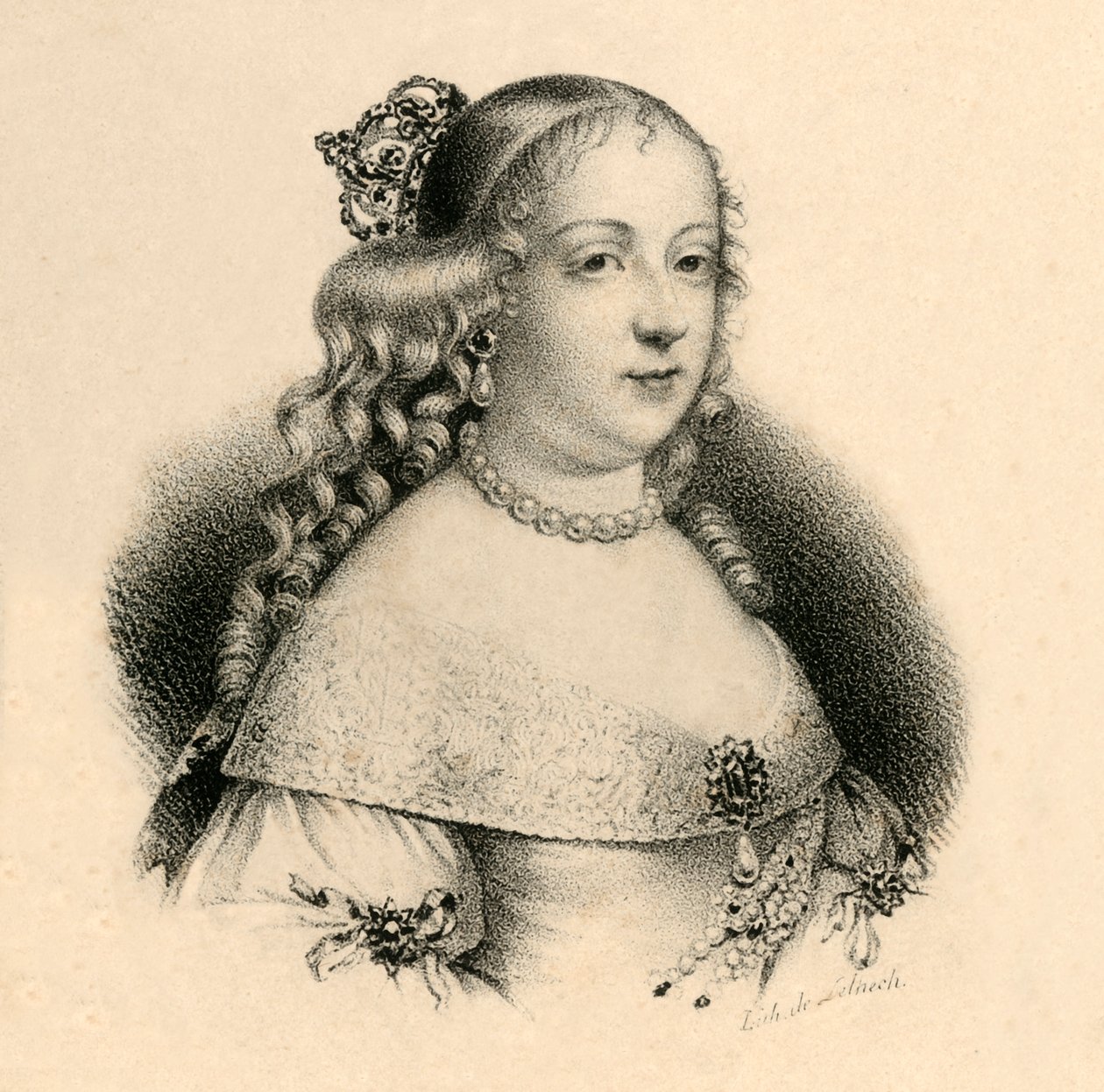 Marie Therese dAutriche, 1717-1780, c1830. av Francois Seraphin Delpech
