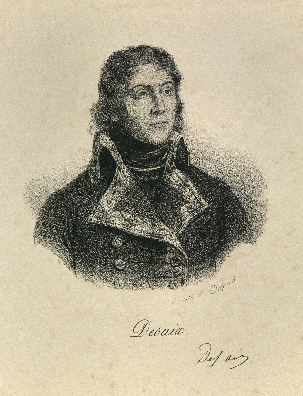 Portrett av general Louis Charles Antoine Desaix av Francois Seraphin Delpech