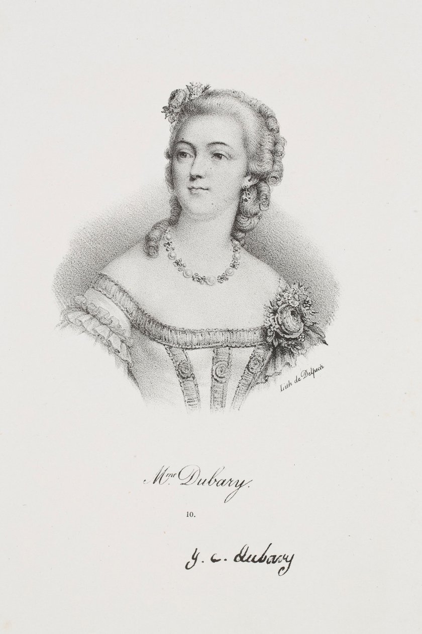 Portrett av Madame Dubary av Francois Seraphin Delpech