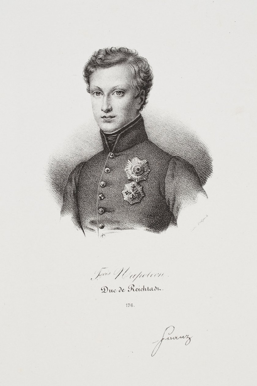 Portrett av Napoleon II av Francois Seraphin Delpech