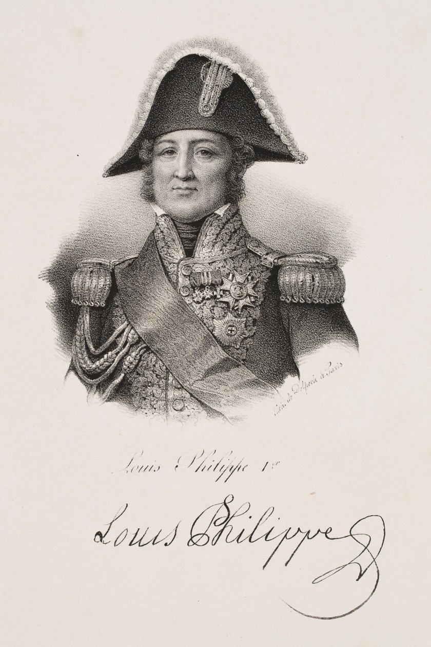Portrett av kong Ludvig Filip av Francois Seraphin Delpech
