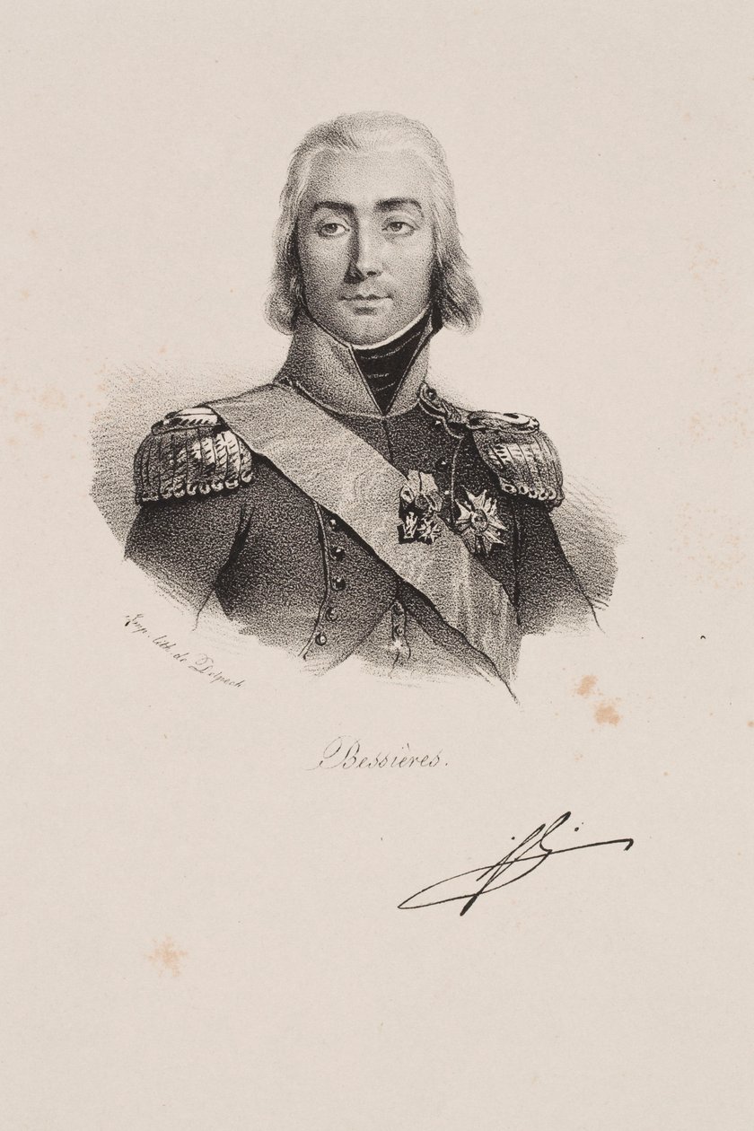 Portrett av marskalk Jean-Baptiste Bessières av Francois Seraphin Delpech